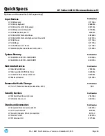 Preview for 50 page of HP ProDesk 405 G1 Specification