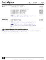 Preview for 12 page of HP ProLiant DL180 G5 Quickspecs