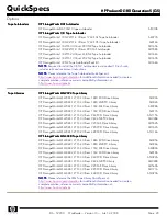 Preview for 20 page of HP ProLiant DL180 G5 Quickspecs