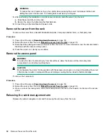 Preview for 34 page of HP ProLiant DL360 Gen10 Maintenance And Service Manual