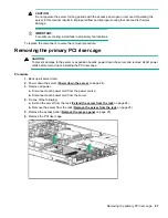 Preview for 27 page of HP ProLiant DL360 Gen10 User Manual