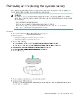 Preview for 131 page of HP ProLiant DL360 Gen10 User Manual