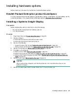 Preview for 49 page of HP ProLiant DL560 Gen10 User Manual