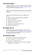 Preview for 12 page of HP ProLiant StorageWorks NAS 1500s Installation Manual