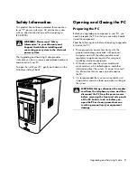 Preview for 5 page of HP s7600n - Pavilion Media Center Manual