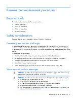 Preview for 23 page of HP StorageWorks 600 - Modular Disk System Maintenance And Service Manual