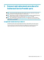 Preview for 31 page of HP Stream PC 14-ax1 Series Maintenance And Service Manual