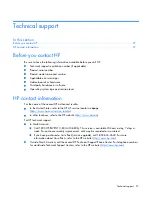 Preview for 27 page of HP T750 User Manual