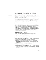 Preview for 29 page of HP VECTRA XW Installation Manual