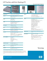 Preview for 2 page of HP VH677UA#ABA - Pavilion Dv6-1244sb Entertainment Product Specifications