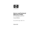 HP Workstation xw3100 Service And Technical Reference Manual preview