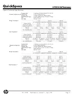 Preview for 17 page of HP Workstation Z210 CMT Specifications