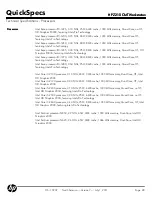 Preview for 28 page of HP Workstation Z210 CMT Specifications