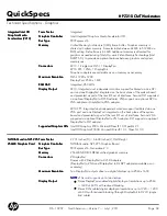 Preview for 32 page of HP Workstation Z210 CMT Specifications