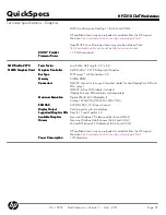 Preview for 34 page of HP Workstation Z210 CMT Specifications