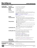 Preview for 35 page of HP Workstation Z210 CMT Specifications