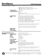 Preview for 40 page of HP Workstation Z210 CMT Specifications