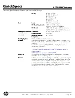 Preview for 48 page of HP Workstation Z210 CMT Specifications