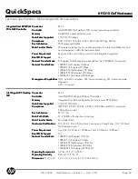 Preview for 49 page of HP Workstation Z210 CMT Specifications