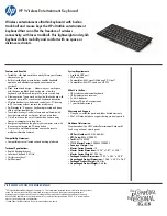 Preview for 1 page of HP WX415AA Specifications