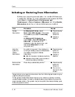 Preview for 56 page of HP Ze1210 - Pavilion - Athlon XP 1.2 GHz Hardware And Software Manual