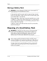 Preview for 72 page of HP Ze1210 - Pavilion - Athlon XP 1.2 GHz Hardware And Software Manual