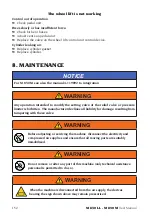 Preview for 66 page of HPA-Faip M 830 LL Operator'S Manual