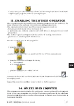 Preview for 38 page of HPA B 215 Evo Operator'S Manual