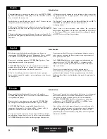 Preview for 3 page of HPC MINI SPEEDEX 9120RM Manual