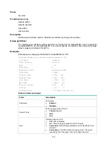 Preview for 138 page of HPE FlexNetwork 7500 Series Network Management And Monitoring Command Reference