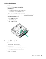 Preview for 29 page of HPE ProLiant ML110 Gen10 Maintenance And Service Manual