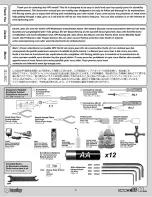 Preview for 4 page of HPI Racing 105944 Instruction Manual