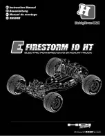 HPI Racing E Firestorm 10 HT Instruction Manual preview