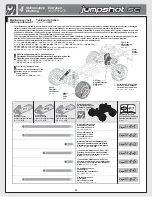 Preview for 20 page of HPI Racing jumpshot SC Instruction Manual