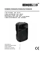 HQ Power VDS10N User Manual preview