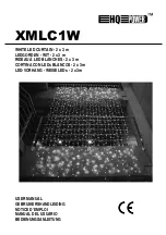 Preview for 1 page of HQ Power XMLC1W User Manual