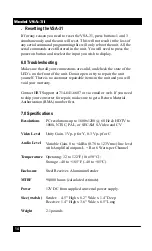 Preview for 14 page of HRT A/V Switch-Cat VSA-31 Manual