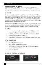 Preview for 2 page of HRT VHD-HDMI User Manual