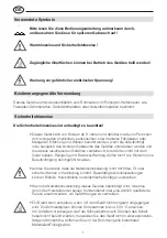 Preview for 3 page of HSGM ENGEL-CUTTER Operating Instructions Manual