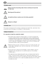 Preview for 7 page of HSGM ENGEL-CUTTER Operating Instructions Manual