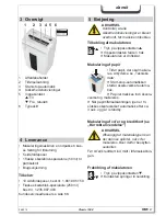 Preview for 47 page of HSM 104.3 Operating Instructions Manual