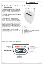 Preview for 47 page of HSM Pure 740 Operating Instructions Manual