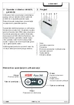 Preview for 117 page of HSM Pure 740 Operating Instructions Manual