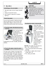 Preview for 18 page of HSM Securio AF500 Operating Instruction