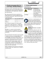 Preview for 3 page of HSM securio P36 Operating Instructions Manual