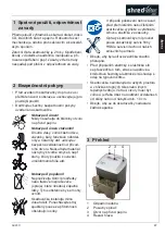 Preview for 47 page of HSM Shredstar Multishred one-4 all Operating Instructions Manual