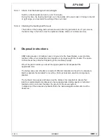 Preview for 39 page of HSM SP 4040 Operating Manual