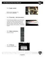 Preview for 8 page of HSR S4 Standup 2007 Service Manual