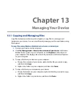 Preview for 199 page of HTC 99HEH104-00 - Touch Smartphone - GSM User Manual