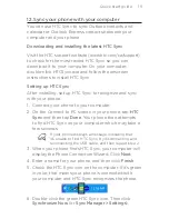 Preview for 19 page of HTC Desire C Spire Quick Start Manual